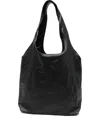 Arte Antwerp Leather Tote Bag In Black