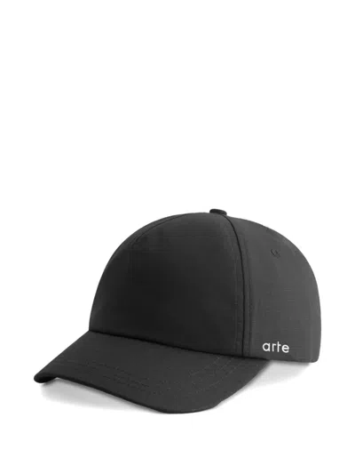 Arte Antwerp Logo-embroidered Cap In Black