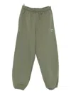 Arte Antwerp Logo-embroidered Track Pants In Green