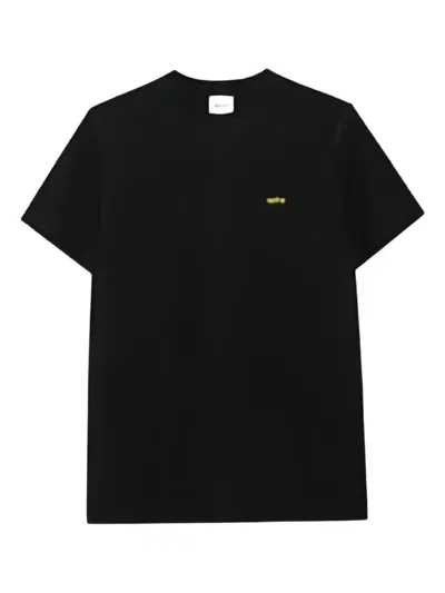 Arte Antwerp Logo-print Cotton T-shirt In Black