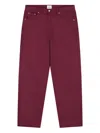 Arte Antwerp Logo-print Jeans In Purple