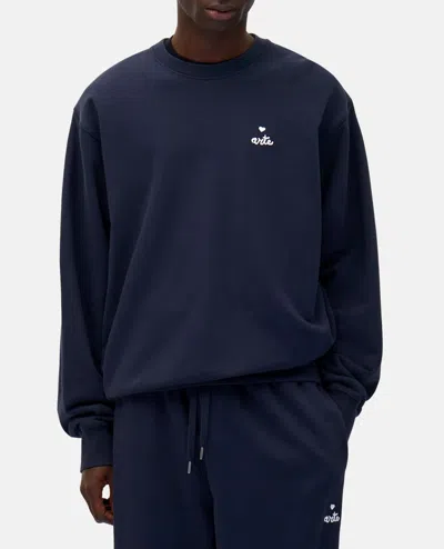 Arte Antwerp Logo Sweatshirt In Blue
