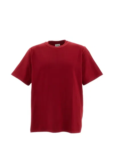 Arte Antwerp Logo-print T-shirt In Red