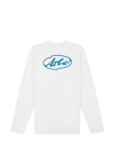 Arte Antwerp Long-sleeve T-shirt In White