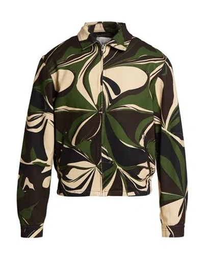 Arte Antwerp Man Jacket Military Green Size S Cotton