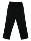Arte Antwerp Panelled Trousers In Black