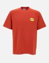 Arte Antwerp Small Circled Bird Logo T-shirt By  In Red