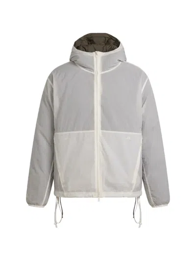 Arte Antwerp Reversible Hooded Puffer Jacket In Gray