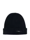 Arte Antwerp Ribbed-knit Beanie Hat In Blue
