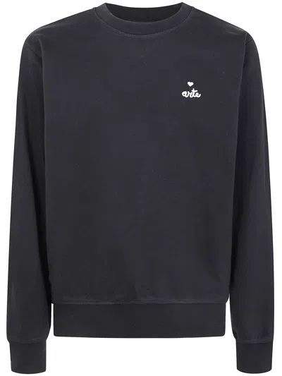 ARTE ANTWERP ARTE ANTWERP SMALL HEART AND LOGO CREWNECK