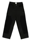 Arte Antwerp Straight-leg Trousers In Black