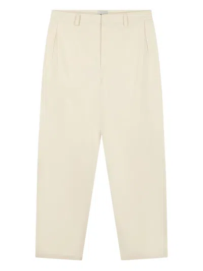 Arte Antwerp Straight-leg Trousers In Neutral