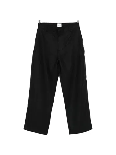Arte Antwerp Straight Trousers In Black