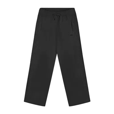 Arte Antwerp Trousers  Flower Tape Pants In Black