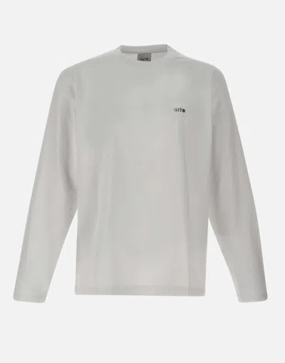 Arte Antwerp White Long Sleeve Graphic T Shirt
