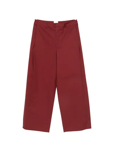 Arte Antwerp Wide-leg Trousers In Red
