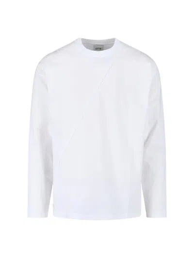 Arte 'back Circle Logo' T-shirt In Grey