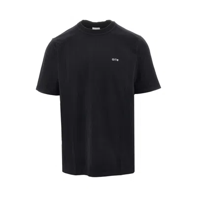 Arte 'back Poster' Print T-shirt In Black