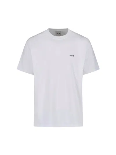 Arte 'back Poster' T-shirt In Green