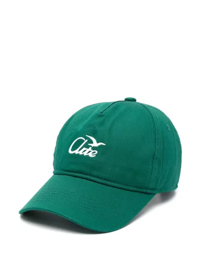 Arte Bird-logo Cap In Green