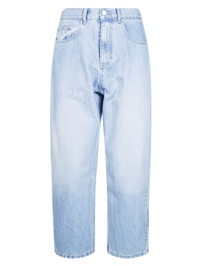 Arte Bleach Baggy Jeans For Men In Blu