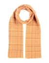 Arte Cashmere Woman Scarf Orange Size - Cashmere, Wool In Orange