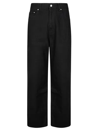 Arte Circle Logo Pocket Pants - Men's Mini Fit In Black