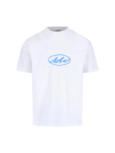 Arte 'circle Logo' T-shirt In White