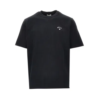 Arte Cotton Jersey T-shirt With Embroidery In Multi