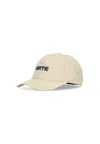 Arte Hat Visiera Curva Man Pixel Logo Cap Cream In Neutral