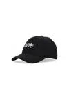 Arte Hat Visiera Curva Unisex Front Logo Embroidery Wool Cap Black