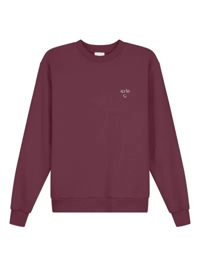 Arte Heart Crewneck Clothing In Brown