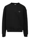 Arte Heart Crewneck Sweatshirts Black In Black