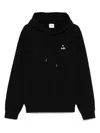 Arte Heart-logo Hoodie Clothing In Black