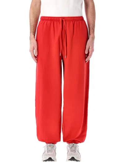 Arte Heart Logo Sweatpants In Red