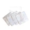 Arte Italica 4 Set Crown Velvet Cocktail Napkin In White