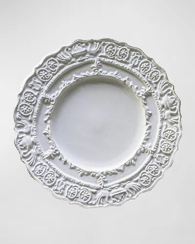 Arte Italica Renaissance Bread/canape Plate In White