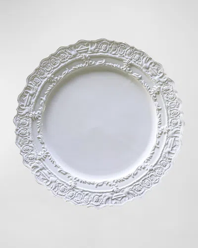 Arte Italica Renaissance Dinner Plate In White