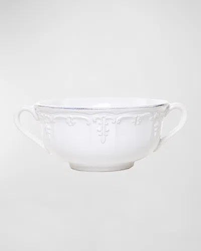 Arte Italica Renaissance Two-handled Soup Bowl In White