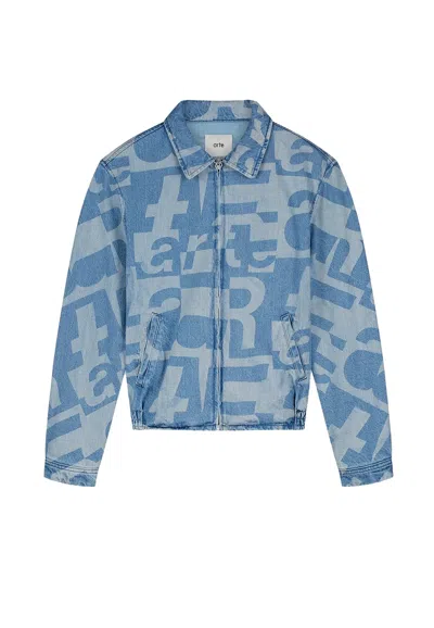 Arte Jacket Jeans Men Denim Allover Jacket Raw Denim In Multi