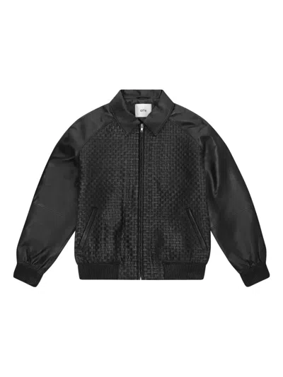 Arte Leather Jacket In Black