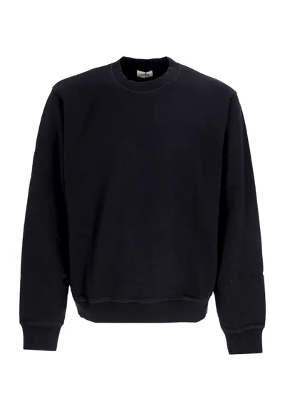 Arte Lightweight Crewneck Man Flower Crewneck Black