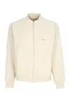 Arte Lightweight Sweatshirt High Man Flower Tape Jacket Cream In Cream