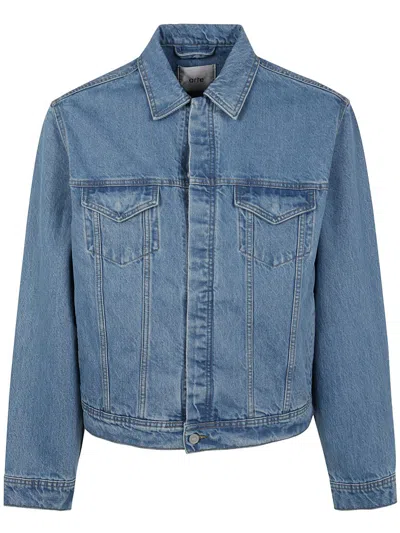 Arte Logo Bird Jacket Clothing In Blue