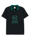 Arte Logo-print T-shirt In Black