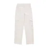 Arte Long Men's Porter Double Pocket Pants Cream In Cream