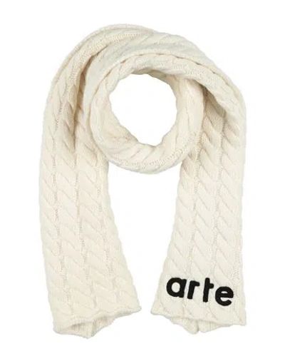 Arte ' Man Scarf Cream Size - Wool, Polyamide In Neutral