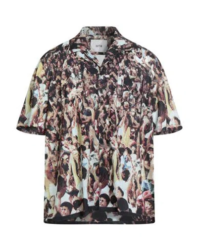 Arte ' Man Shirt Black Size L Cotton In Multi