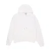 Arte Men's Lightweight Hooded Sweatshirt Hank Back Multi Runner Hoodie White In Bianco Chiari E Naturali