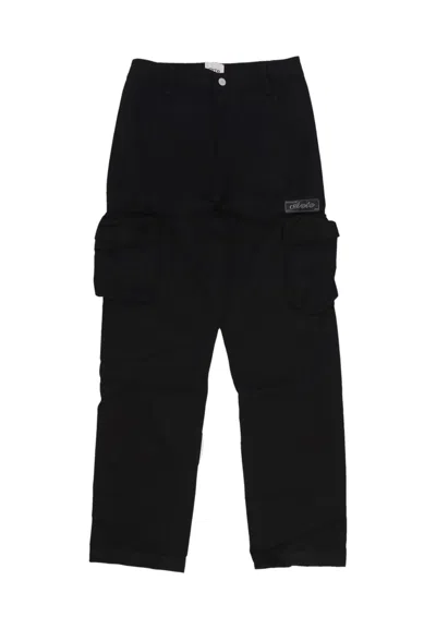Arte Men's Long Trousers 3d Pocket Nylon Pants Black